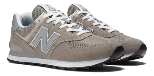 Tenis New Balance Ml574e Para Hombre-gris Claro