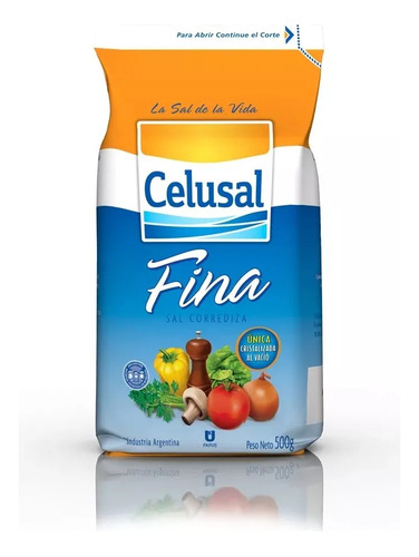 Oferta! Celusal Sal Fina Paquete 500g Sin Tacc