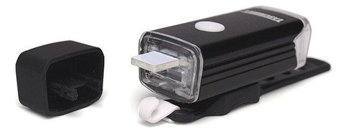 Kit Luminoso Lanterna Farol Bike Led Don-100 Recarregável Ta