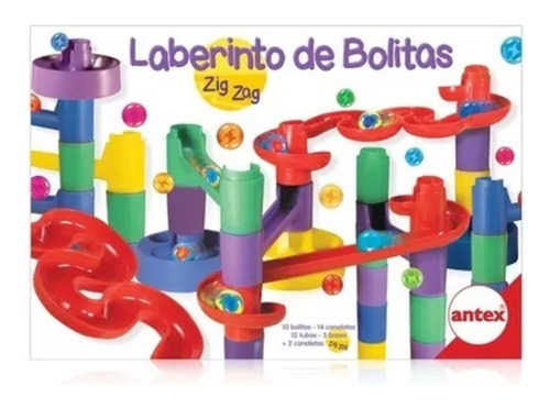 Laberinto De Bolitas Zig Zag Juego De Mesa Original Antex