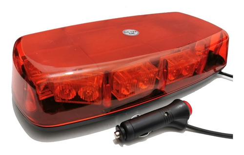 Imagen 3 de 10 de Torreta Led Ambar Grua Ambulancia Maquina Camion Tracto