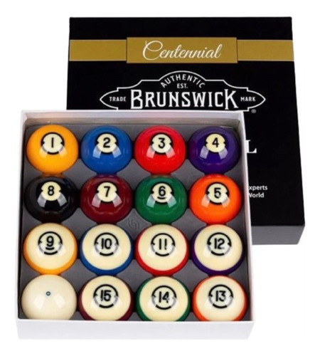 Bolas De Billar Brunswick Centennial Calidad Súper Mundial