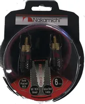 Comprar Cable Adaptador 1 Rca Hembra  A 2 Rca Macho Nakamichi