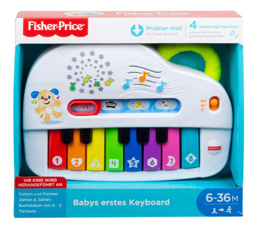 Piano Cachorrinho Fisher-price Aprender Gfx34 6-36m