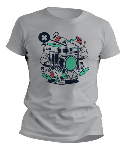 Remeras Microfono Adulto Estampado Personalizado 0430