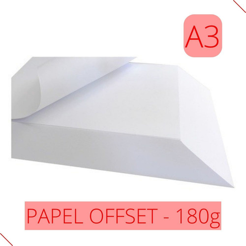 Chambril Papel Offset blanco A3 100 hojas 180g
