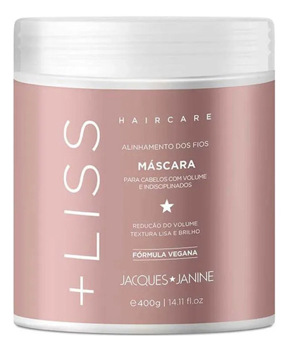 Jacques Janine Hair Care Liss Máscara Vegana 400g