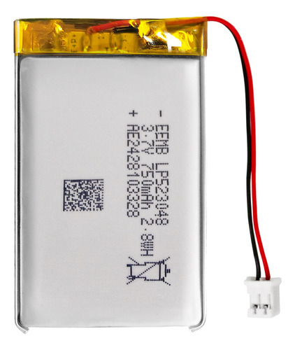 Bateria 3.7v 750mah Lipo Recargable Conector Jst (523048)