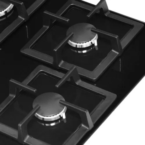 Estufa De Empotrar Challenger 4 Puestos Gas Vidrio Sq 6762