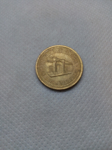 Moneda De 50 Centavos De 1992. Argentina. (Usado)