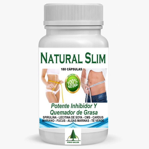 Quemador De Grasas Natural Slim / Inhibidor De Apetito 