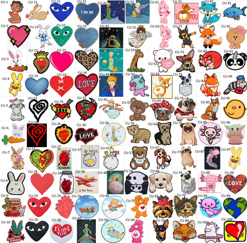 15 Parches Sticker Tela A Escoger Celular Top Gun Toy Story