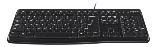 Imagen 3 de 5 de Teclado Logitech K120 Usb Salpicaduras Pc Español