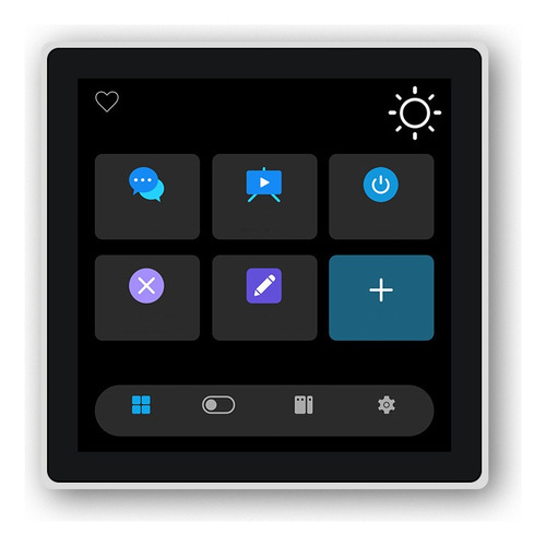 Painel Controle Casa Smart Interruptor Zigbee Tuya Touch 4
