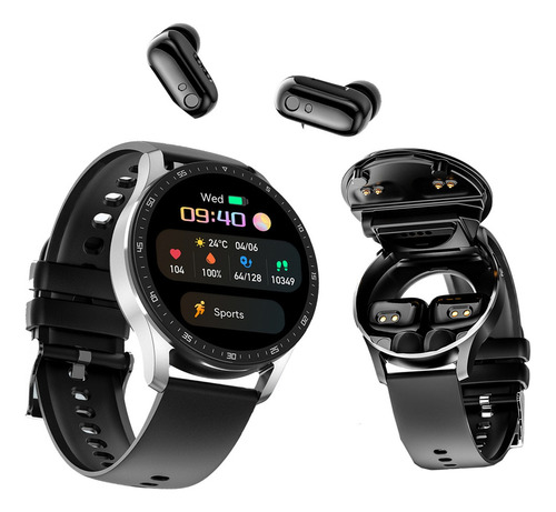 Reloj Inteligente Hombre Audifonos Bluetooth Smart Watch