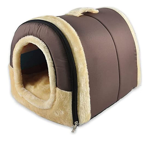 Anppex Igloo Dog House, Cama Igloo Portátil Para Gatos Con C