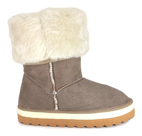 Imagen 1 de 8 de Pantubota Mujer Bota Australiana Mujer Corderito Citadina