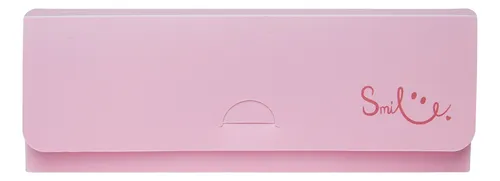 comprar Canopla Organizador Estuche Plastico Box Multiuso Polibras Color Pastel Rosa Pp Horizontal