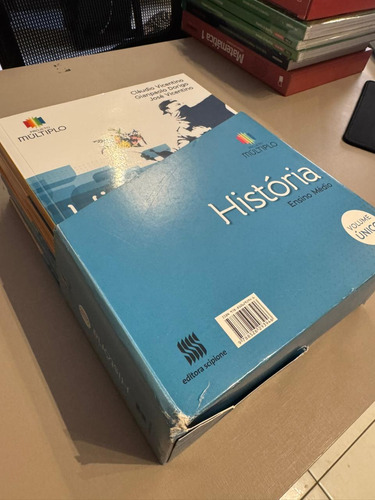Livro Projeto Multiplo História Volume Único - Editora Scipione (Usado)