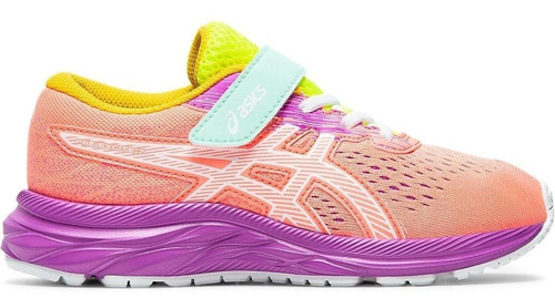 Tenis Asics Niñas Coral Gel Excite 7 Ps Running 1014a101702