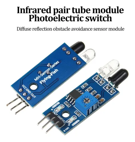 Sensor Evitación Obstáculos Infrarrojos 3 Cables Para Arduin