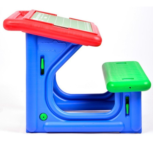 Imagen 7 de 7 de Pupitre Mesa Escolar Pizarron Porta Utiles Rodacross Nena