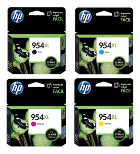 Combo Cartuchos De Tinta Hp 954xl (4 Colores)