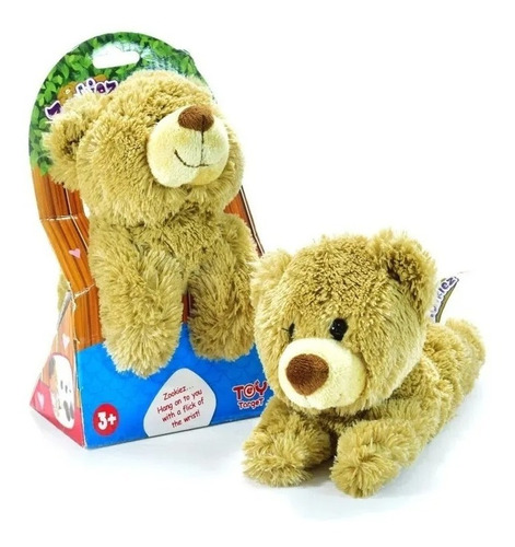 Mini Zookiez Peluche Osito Mascota Se Sujeta Pulsera 21 Cm