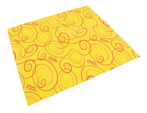 Imagen 2 de 7 de Paño Multiuso Con Microfibra Trapo Amarillo Anti Olor X 3