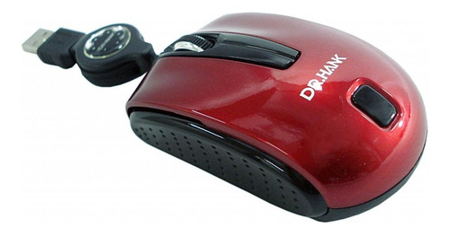 Mini Mouse Optico Retratil Dr.hank Mo-276r- Usb Blue Tech