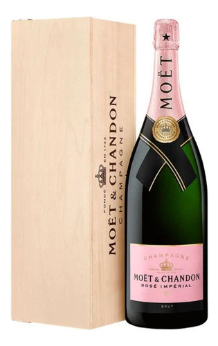 Champagne Moet Rose Imperial Brut Chardonnay 3 Litros MOET Rosé ImpérialMOET Rosé Impérial brut