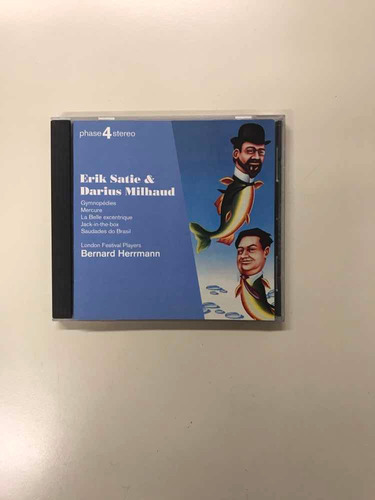 Erik Satie Darius Milhaud Cd London Festival Players Herrm 