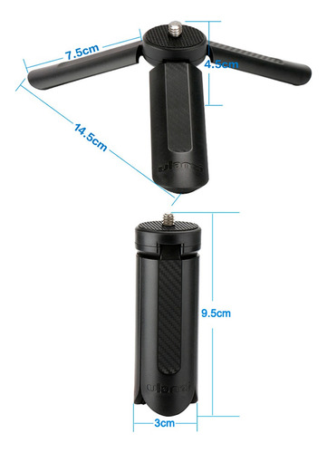 Mini Trípode 50mm Para Celulares Cámaras Ulanzi Mt-05