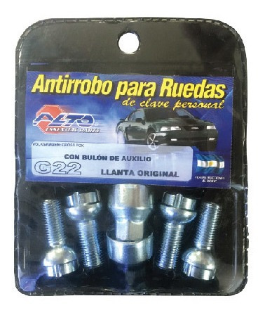 Imagen 1 de 4 de Tuerca Antirobo Chevrolet Aveo