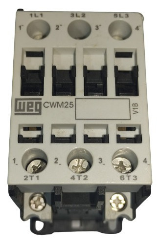 Contactor Weg Cwm25 25 Amp 220v