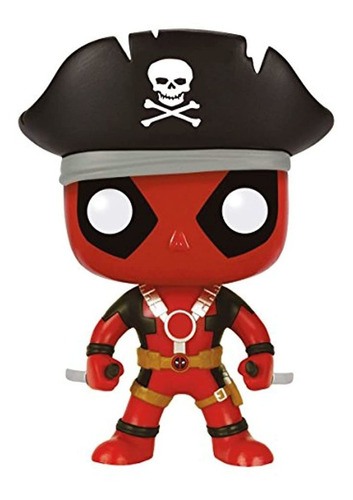 Funko Marvel Deadpool Pirata Pop Vinilo Exclusivo Nº 113