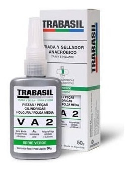 Trabasil Va2 50g Adhesivo Anaerobico Piezas Cilindricas