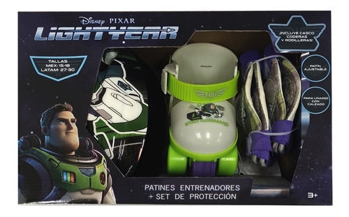 Patines Entrenadores Ajustables Buzz Lightyear Ptbuzz