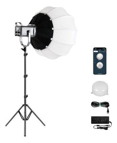 Gvm 150w Video Light Kit, 2700k-7500k Iluminación Continua P