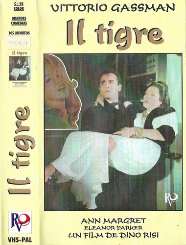 El Tigre Vhs Vittorio G. Ann-margret Dino Risi Il Tigre