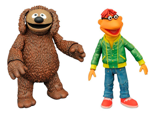 Scooter & Rowlf, The Muppets - Diamond Select Toys