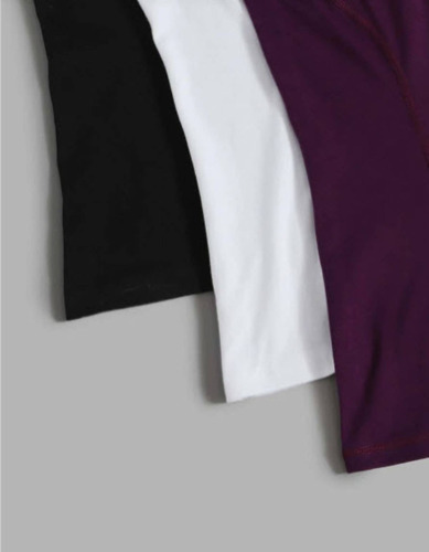 Set De 3 Blusas Running Tank Top Espalda Nadador