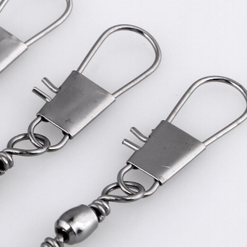 Pesca Swivels Snap Barril Giratorio 008
