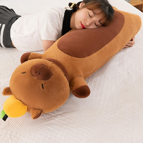Capybara Relleno Animal Peluche Juguete Para Dormir 70 Cm