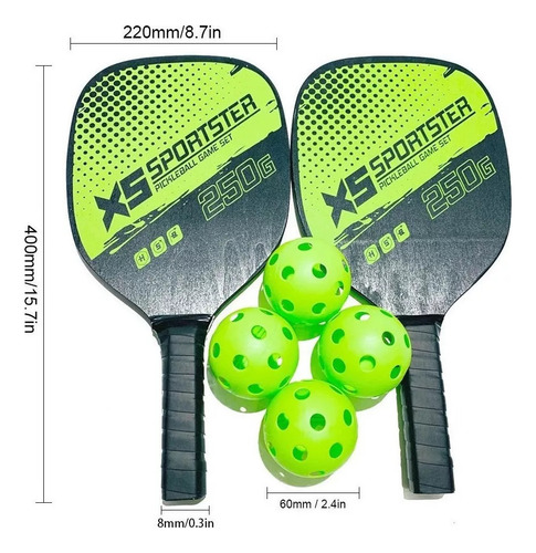 J Juego De Pádel Pickleball Pickle-ball