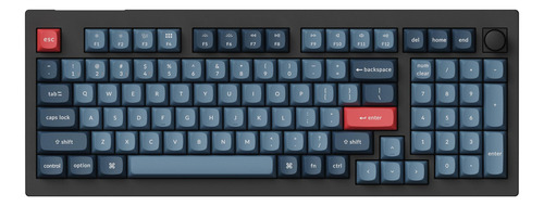 Pacote De Teclado Mecânico Sem Fio Keychron V5 Max Rgb