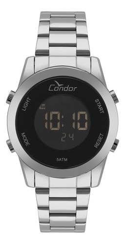 Relógio Condor Feminino Cobj3279ab/3p Digital Prata