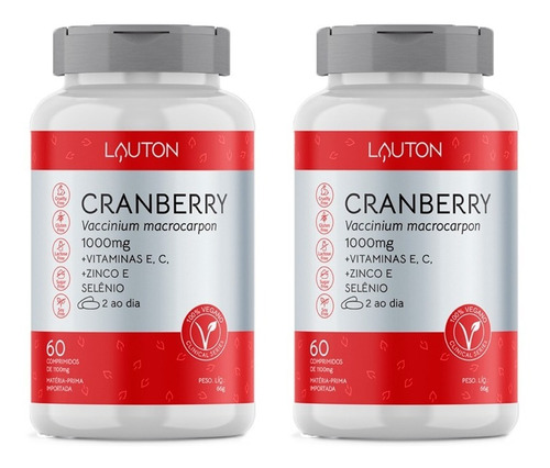 Cranberry Premium - 2x 60 Comprimidos - Lauton