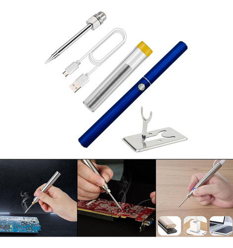 . Kit De Soldador Inalámbrico Con Puntas B B B 16cm