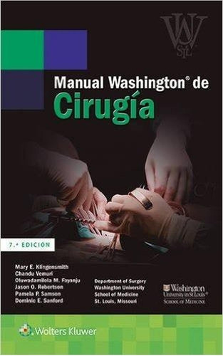 Manual Washington De Cirugía ¡ !